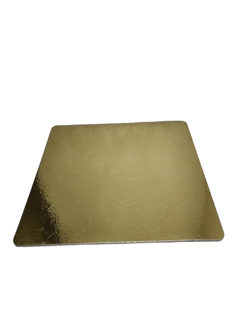 Baekence Baekence Cake Base 12 inch Normal Square Card Board Cake Base Pack of 10 pcs - Image 3