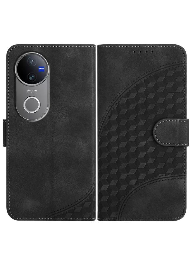 erorex Case For vivo V50 Elephant Head Embossed Phone Leather Case with Lanyard - Image 1