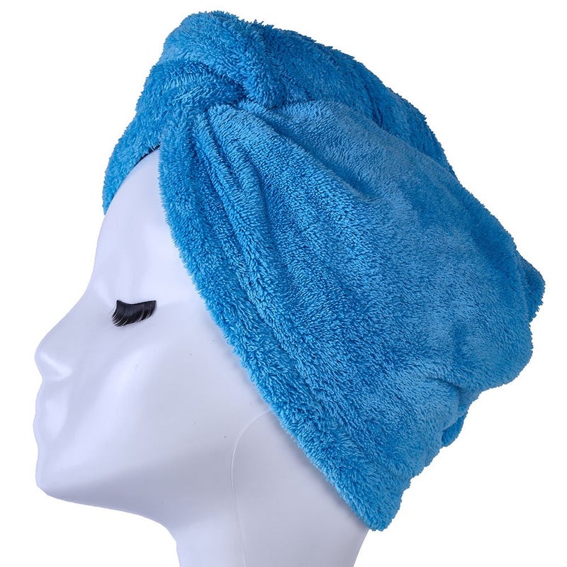 YYXR Microfiber Quick Drying Hair Towel Wrap - Super Absorbent Drastically Reduce Hair Drying Time - Image 5