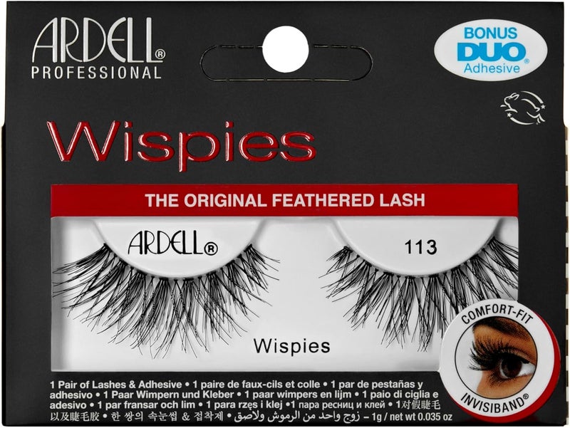 أرديل Natural Eye Lashes Wispies Black - Image 1