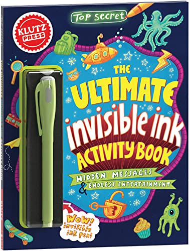Klutz Top Secret: The Ultimate Invisible Ink Activity Book (Klutz Activity Book) - Image 4