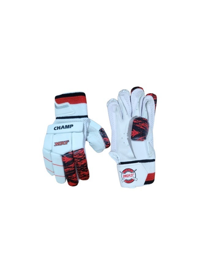 MRF Champ Cricket Batting Gloves Boys Right Hand BRH - Image 1