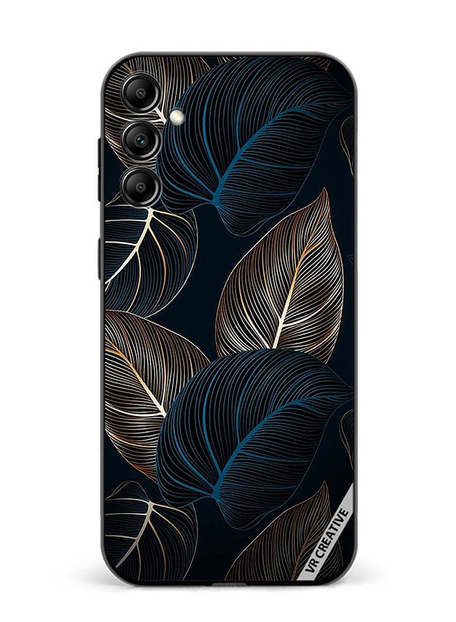 VR CREATIVE Protective Case Cover For Samsung Galaxy M14 Banana Palm Tree Leaves Pattern Design Multicolour - Image 1