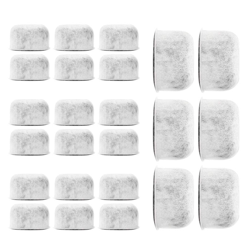 24Pack Cuisinart Coffee Maker Filter Replacement All Cuisinart Coffee Maker Charcoal Filters Fit For Cuisinart DCC1200 DGB900BC CHW12 SS700 DGB700BC DCC3000 DCC1100 DGB625BC