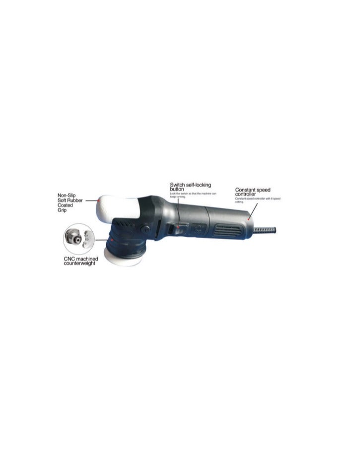 VOLTT  Voltt Double Rotary Car Polisher Waxer Machine 3 Inch Displacement 12mm - Car Buffer Polisher - Sander VP101 - 2 Years Warranty  - Image 4