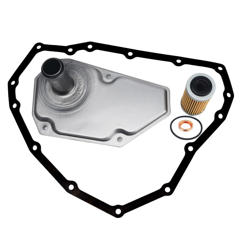 RARAYC RE0F11A JF015E CVT Transmission Filter Oil Pan Kit Compatible With 20122019 Nissan VersaSentraNote Replaces 33010JF015 3172628X0A