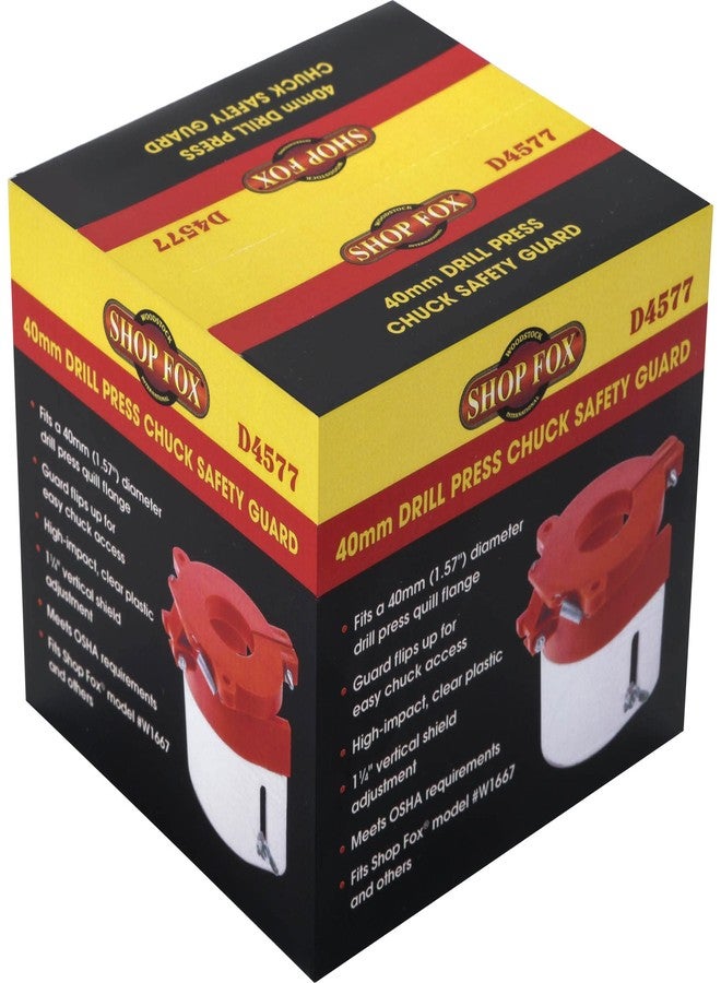 Shop Fox D4577 Chuck Guard for 8-1/2" Bench-Top Oscillating Drill Press - Image 2