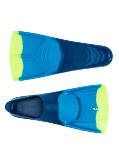 NABAIJI SILIFINS 500 SHORT SWIMMING FINS - 3 COLOURS NAVY BLUE/ BLUE/YELLOW  - Image 3