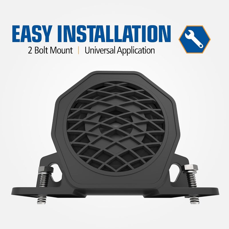 ECCO 575 Back Up Alarm - 107 dB, 12-24 VDC, Durable Fiberglass Reinforced Nylon Housing - Image 5