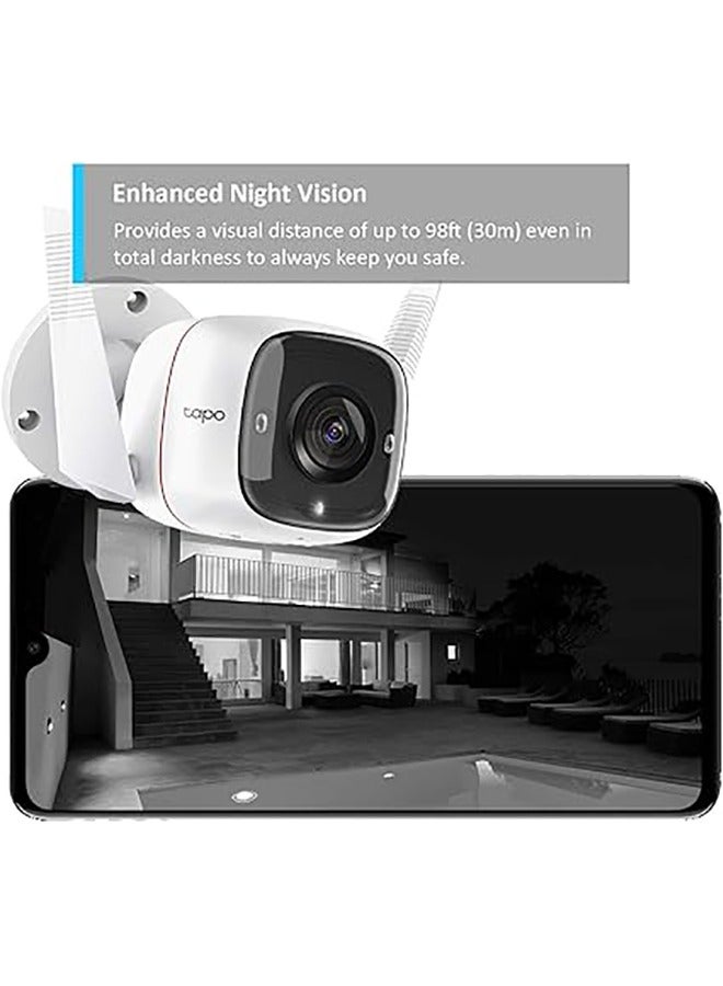 tapo كاميرا واي فاي أمنية خارجية - Image 4