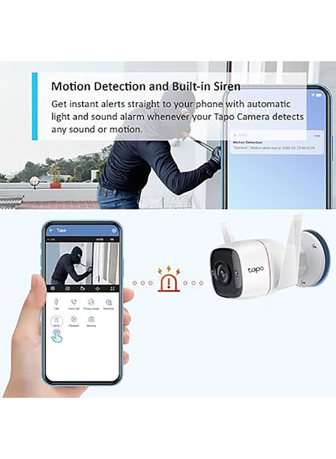 tapo كاميرا واي فاي أمنية خارجية - Image 5