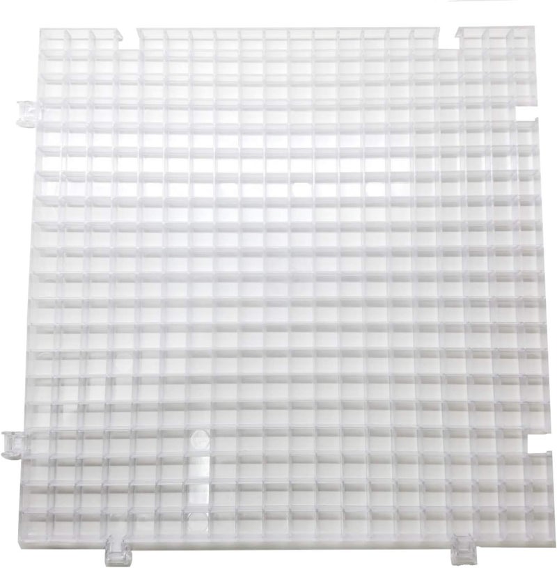Creator's Waffle Grid 1-Pack - The Original Multi-Use Modular Grid System - Solid Bottom - Best Used for Cutting Glass, Catching Small Pieces, Contain Water, Put Under Plants, Etc. - Made in USA - Image 1