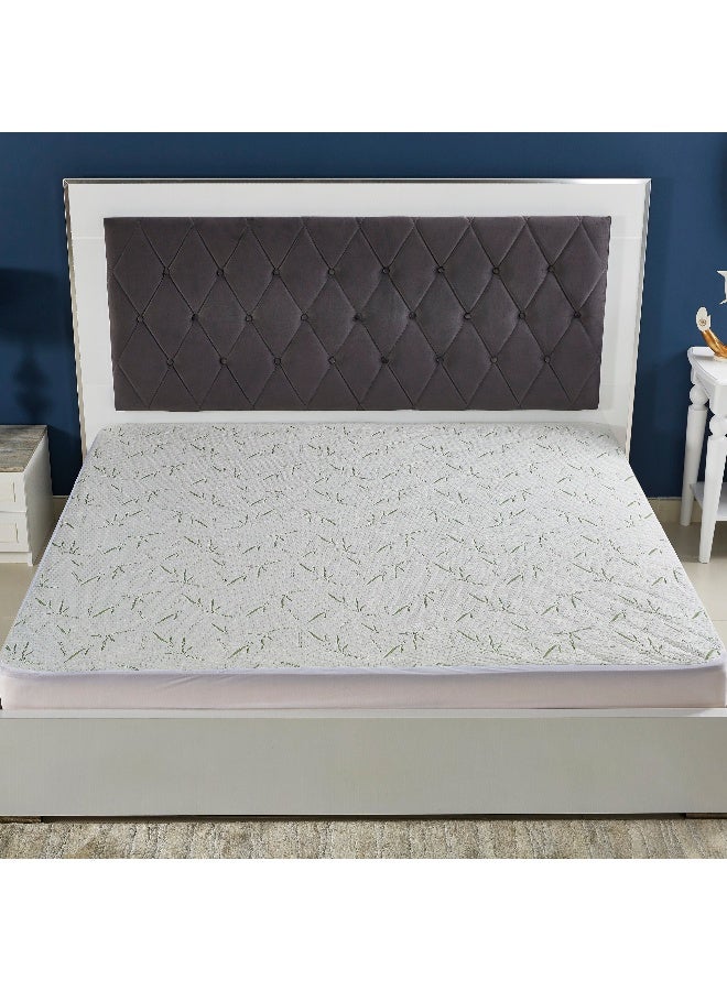 Home Box واقي مرتبة سوبر كينغ بحجم مقاوم للماء من الخيزران - Image 2