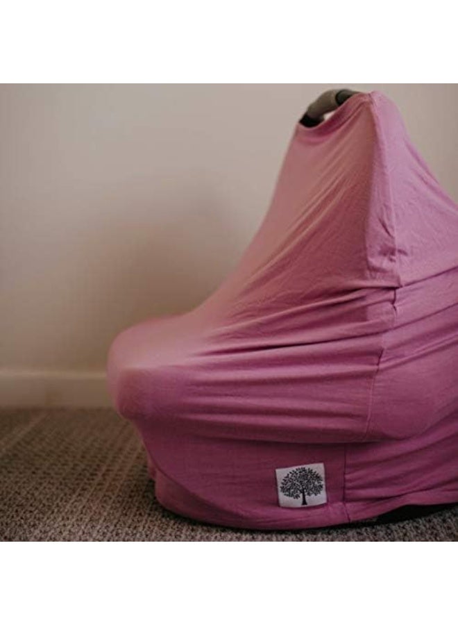 Moro Moro Parker Baby 4 In 1 Car Seat Cover For Girls And Boys - Stretchy Car seat Canopy - Image 3
