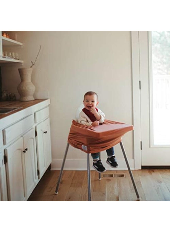 Moro Moro Parker Baby 4 In 1 Car Seat Cover For Girls And Boys - Stretchy Car seat Canopy - Image 2