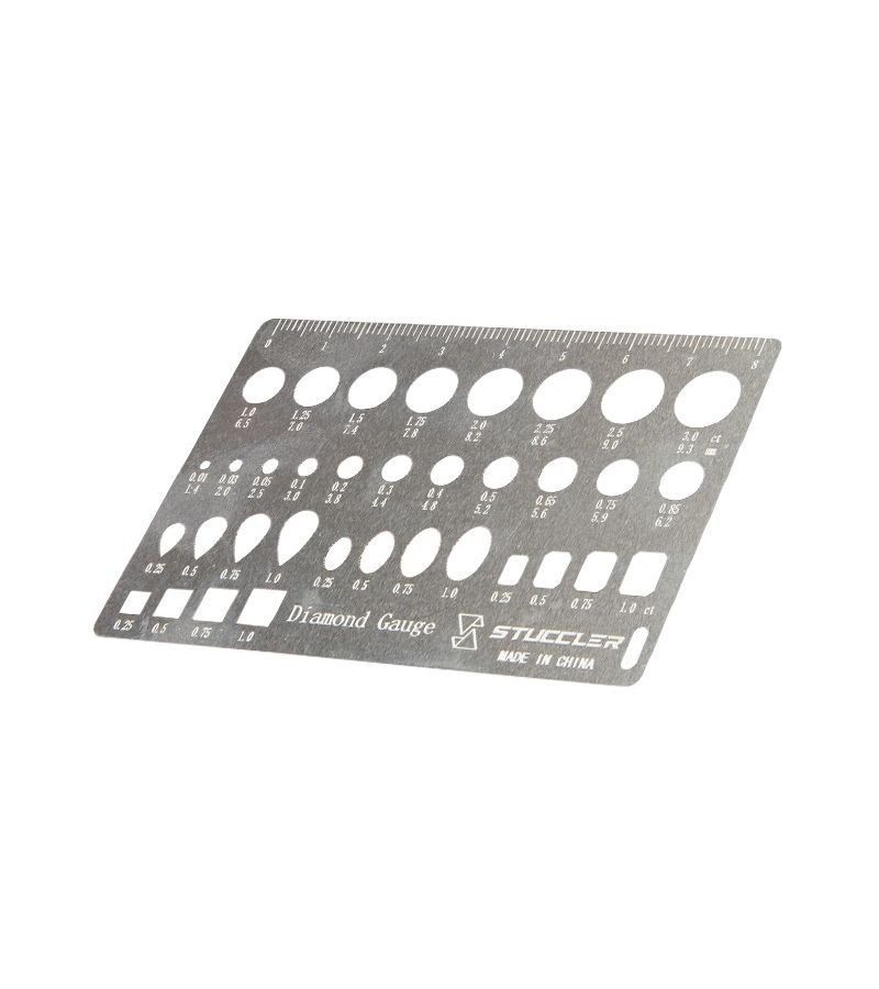 Silvery Grey Diamond Size Measuring Tool Precision Jewelry Calipers For Gemstones - Image 5