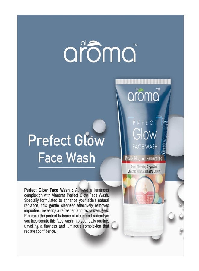 ALAROMALEAFS غسول الوجه "ألاروما ليفز بيرفكت جلو"، تنظيف عميق وترطيب، غني بمستخلص اليشتيمادو، مناسب لجميع أنواع البشرة - Image 3