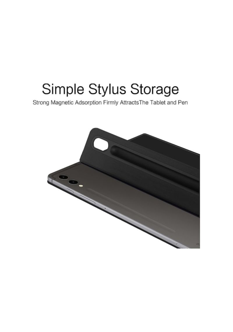 Suitable for Samsung Tab S9 Ultra 14.6-inch magnetic protective case, flat pen slot shell Magnetic protective cover - Image 5