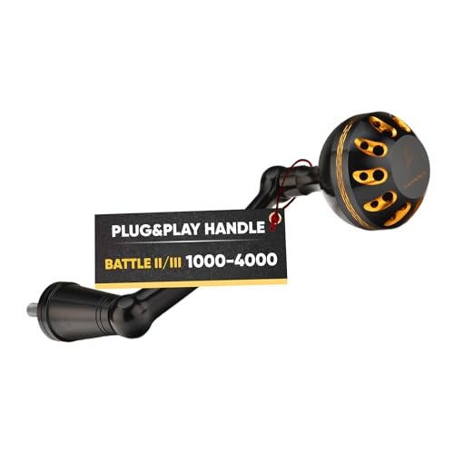 GOMEXUS Power Handle for Battle II/III 1000-4000 Spinning Fishing Reel Replacement Handle - Image 1