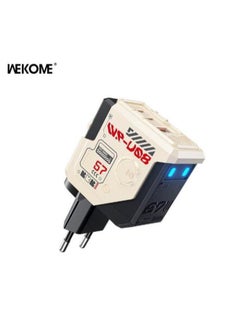 WEKOME A GaN Charger with 67W output and unique robort-inspired design.  - Image 3