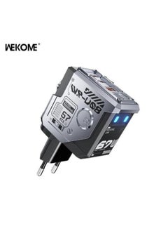 WEKOME A GaN Charger with 67W output and unique robort-inspired design.  - Image 1