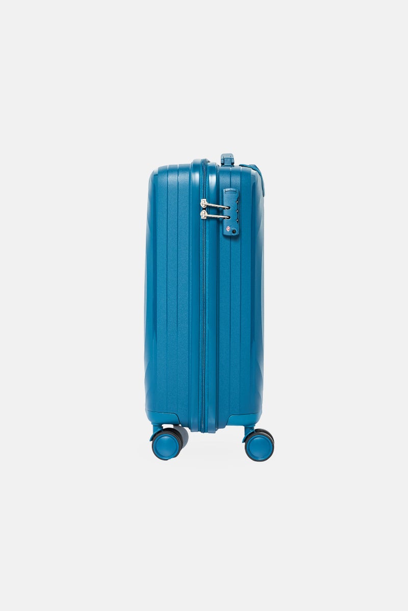 bebe 20 inch Expandable Hardshell Cabin Spinner, Lake Blue  - Image 4