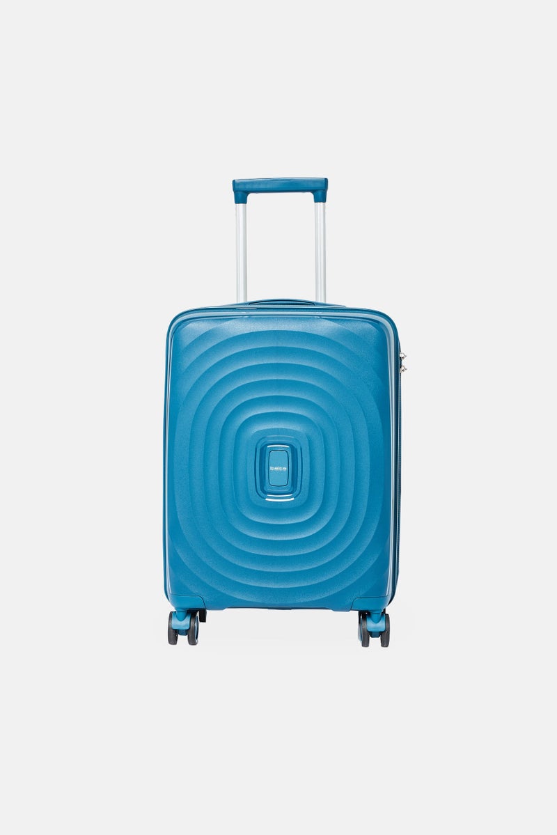 bebe 20 inch Expandable Hardshell Cabin Spinner, Lake Blue  - Image 1