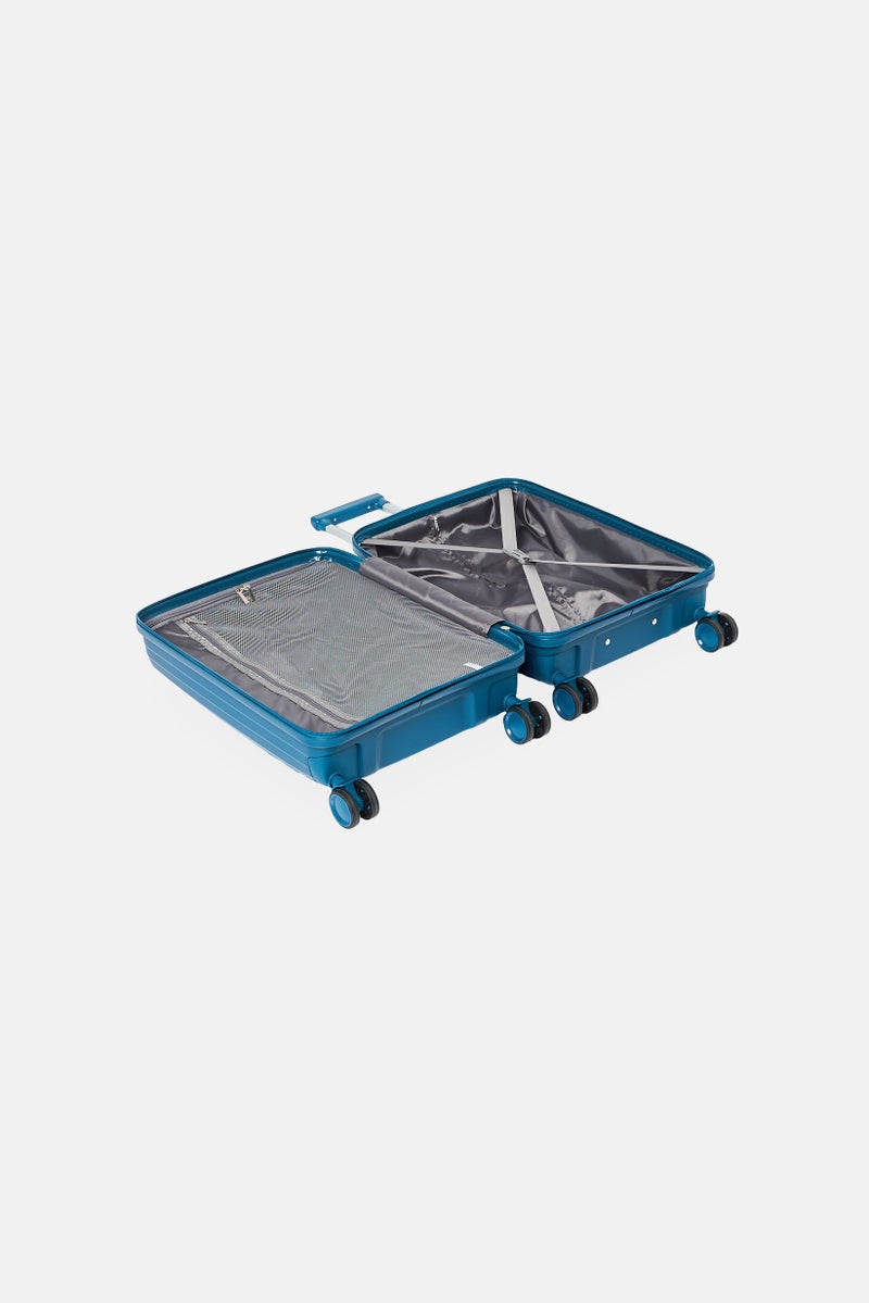 bebe 20 inch Expandable Hardshell Cabin Spinner, Lake Blue  - Image 5