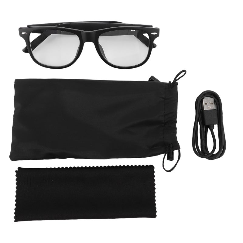 AI Translation Smart Glasses: Wireless Bluetooth, Multi-Language AI System, Blue Light Blocking Lenses - Comfortable Long-Wear Design, Easy Smart Sensor Control for International Travel, Socializing A - Image 1