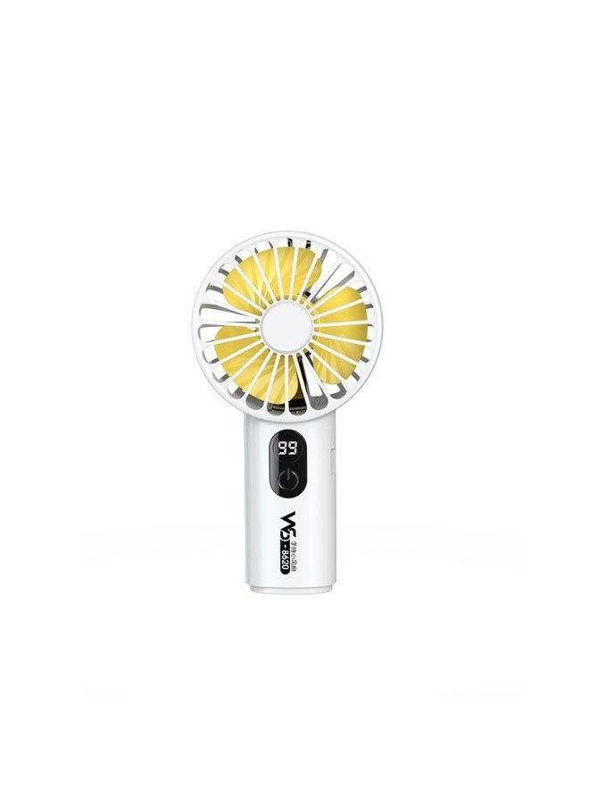 Nariele New Portable Adjustable Silent Digital Handheld Fan