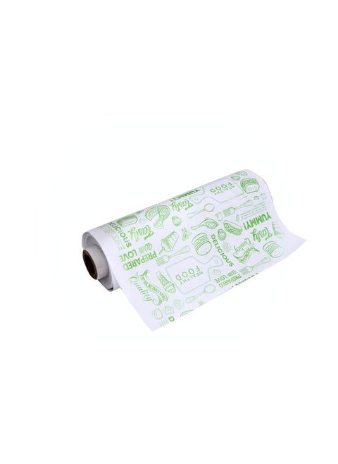 RED HECK1Kg Food Wrapping Paper Roll Premium NonStick Butter Wrapping Paper Food Wrapping Paper ReHeatable Non Stick Paper Oven Safe Parchment Paper Standard