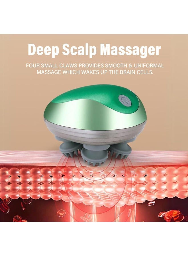 جهاز مساج للراس تدليك فروة الرأس اللاسلكي والرقبة - Image 3