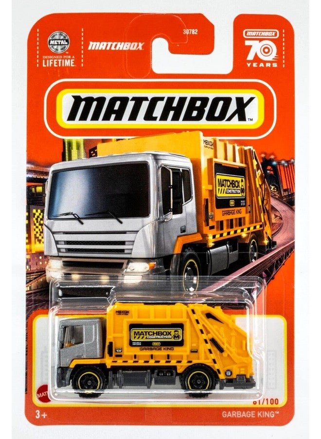 MATCHBOX Garbage King (Orange) 70 Years
