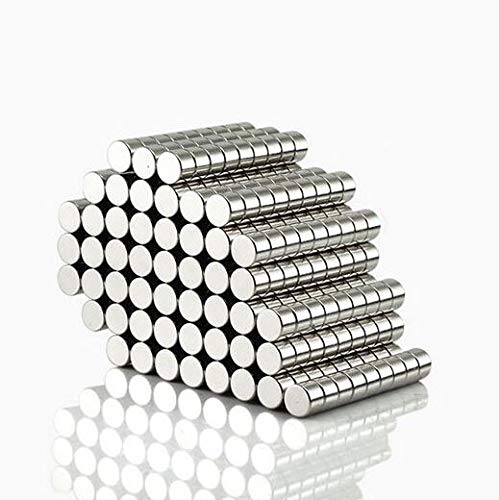 150PCS D4X2mm Small Round Used in Refrigerator Science and Technology Projects Personalized MultiFunction MultiPurpose Small Magnet