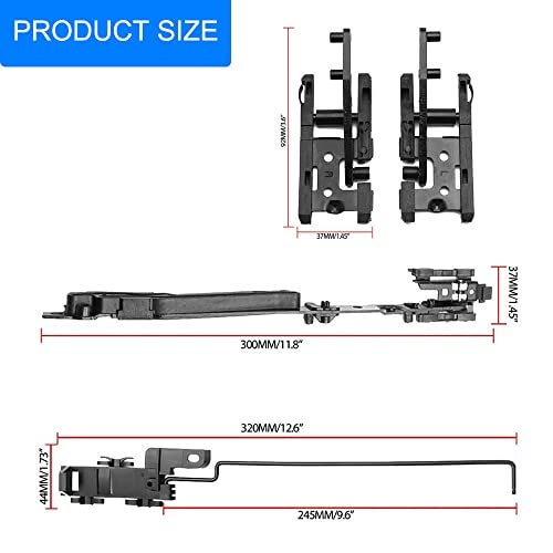 MOCW Sunroof Repair Kit Sunroof Track Assembly Fit for Ford F150 F250 F350 F450 Expedition Lincoln Navigator Mark LT Sunroof Track Repair Kit - Image 4