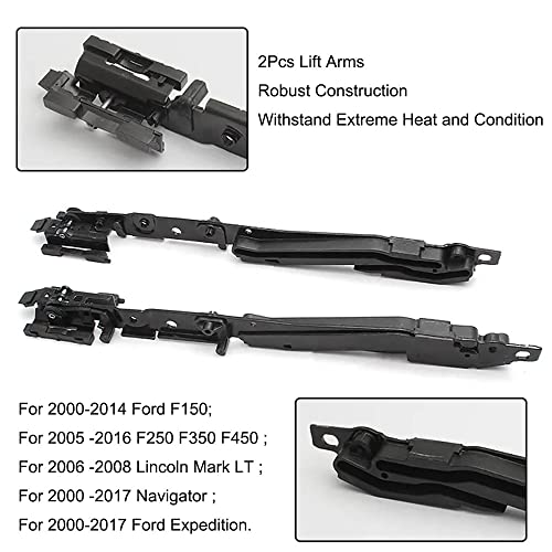 MOCW Sunroof Repair Kit Sunroof Track Assembly Fit for Ford F150 F250 F350 F450 Expedition Lincoln Navigator Mark LT Sunroof Track Repair Kit - Image 3