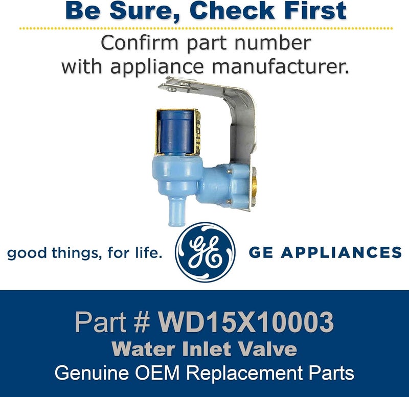 GE WD15X10003 Genuine OEM Water Inlet Valve for GE Dishwashers - Image 4