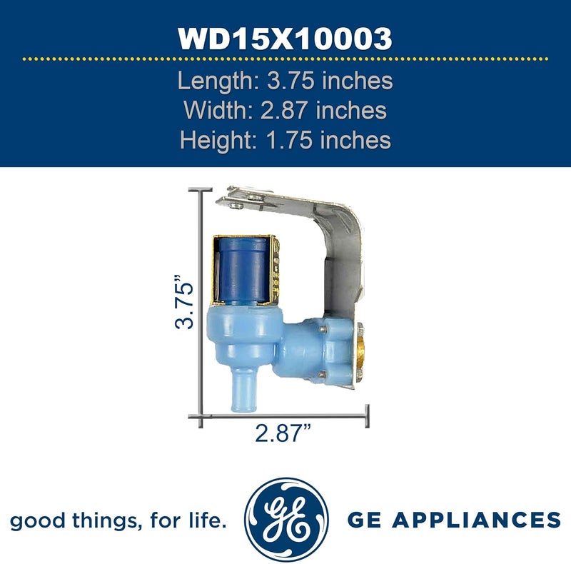 GE WD15X10003 Genuine OEM Water Inlet Valve for GE Dishwashers - Image 5