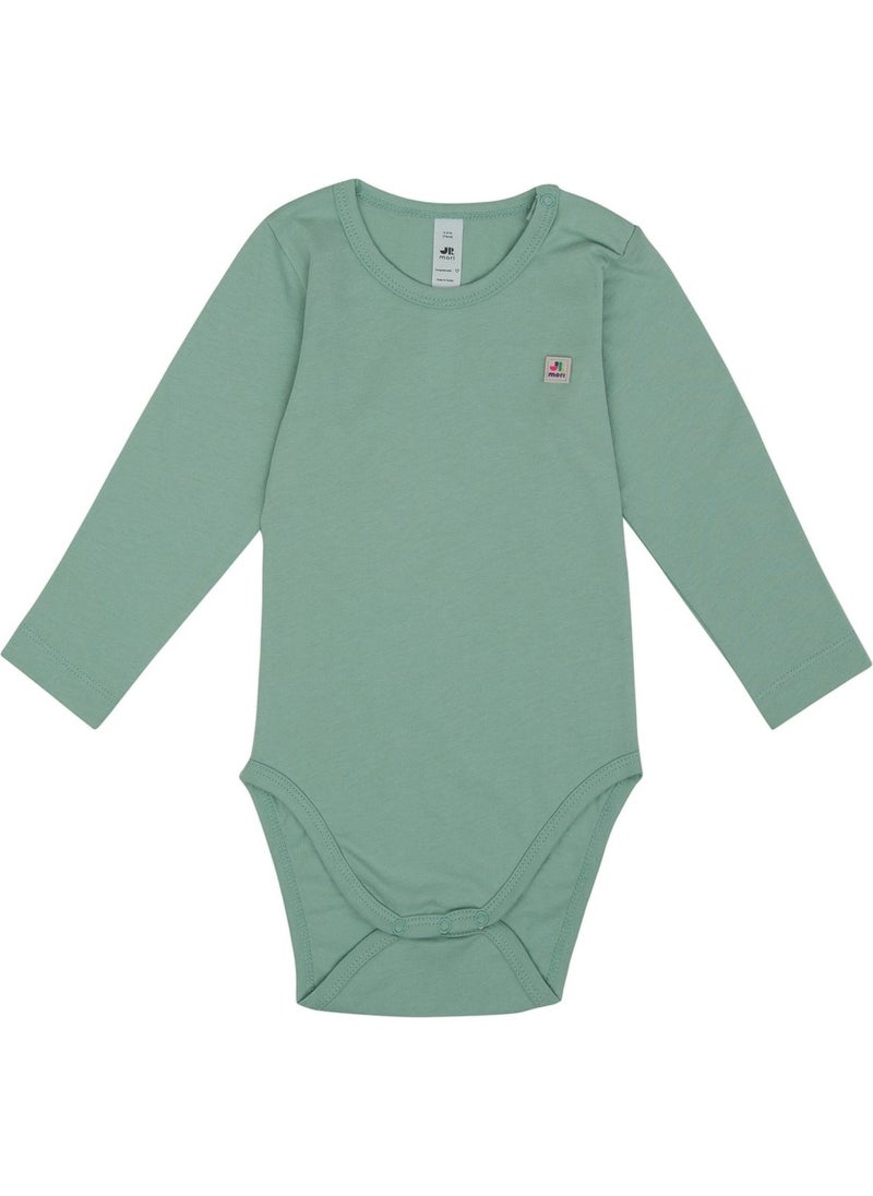 Jrmori Long Sleeve Basic Body with Shoulder Snaps  - Image 1