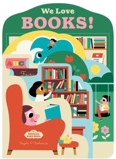 Chronicle Books Bookscape Board We Love Books!  - Image 1
