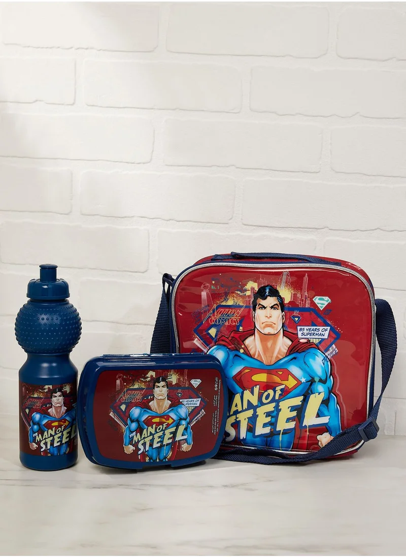 سوبر مان Back To School Superman 6In1 Trolley Box Set