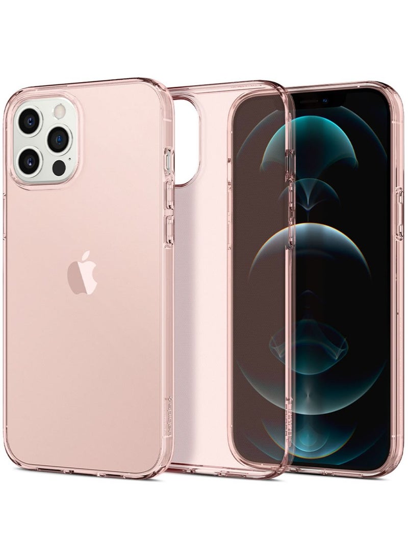 Spigen Crystal Flex for iPhone 12 Pro MAX Case Cover - Rose Crystal - Image 1