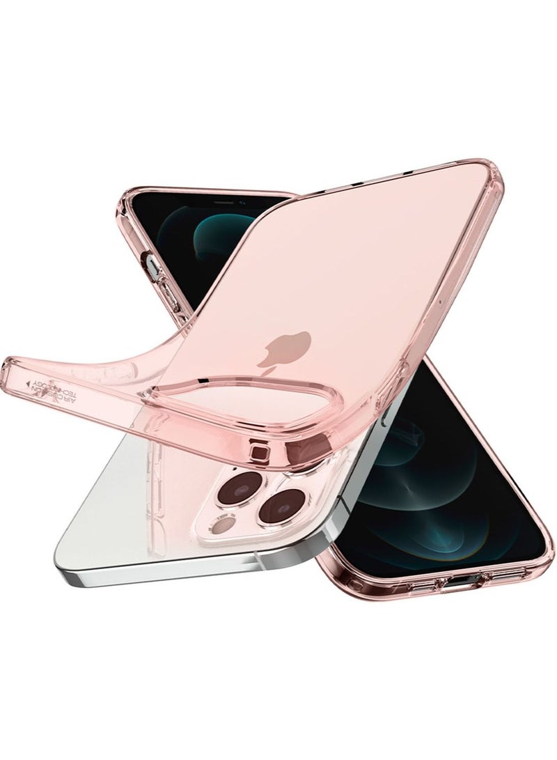 Spigen Crystal Flex for iPhone 12 Pro MAX Case Cover - Rose Crystal - Image 2