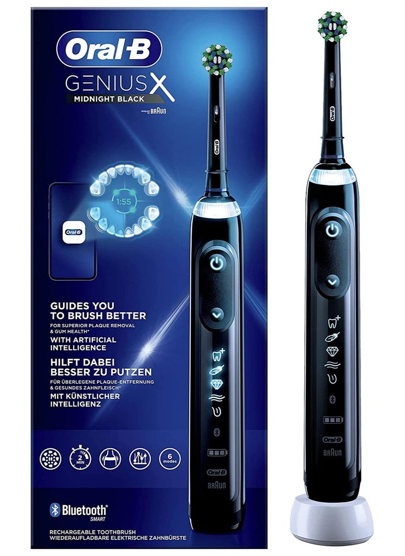 Oral-B Oral-B Genius X Electric Toothbrush with Artificial Intelligence, Black  - Image 1