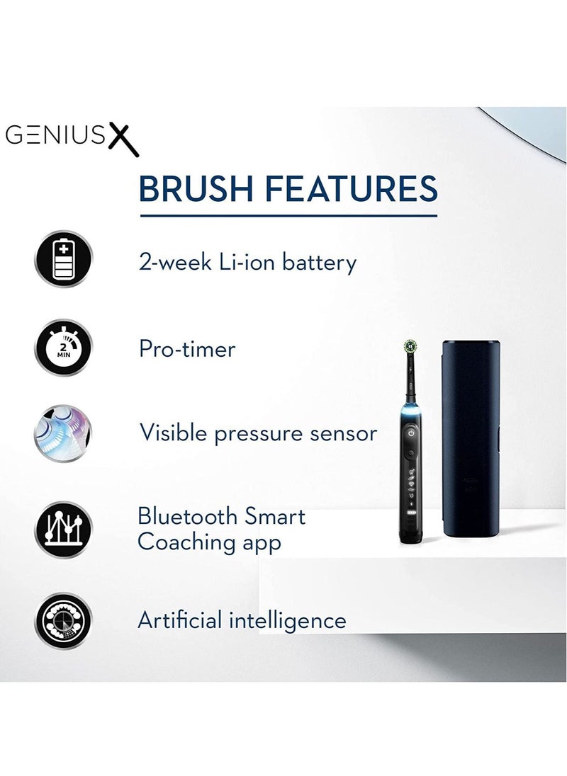Oral-B Oral-B Genius X Electric Toothbrush with Artificial Intelligence, Black  - Image 4