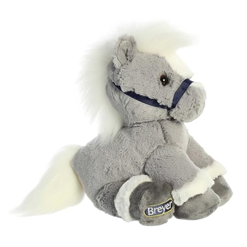 Breyer Aurora® Exquisite Horse Stuffed Animal - Realistic Detailing - Imaginative Play - Grey 11 Inches - Image 3