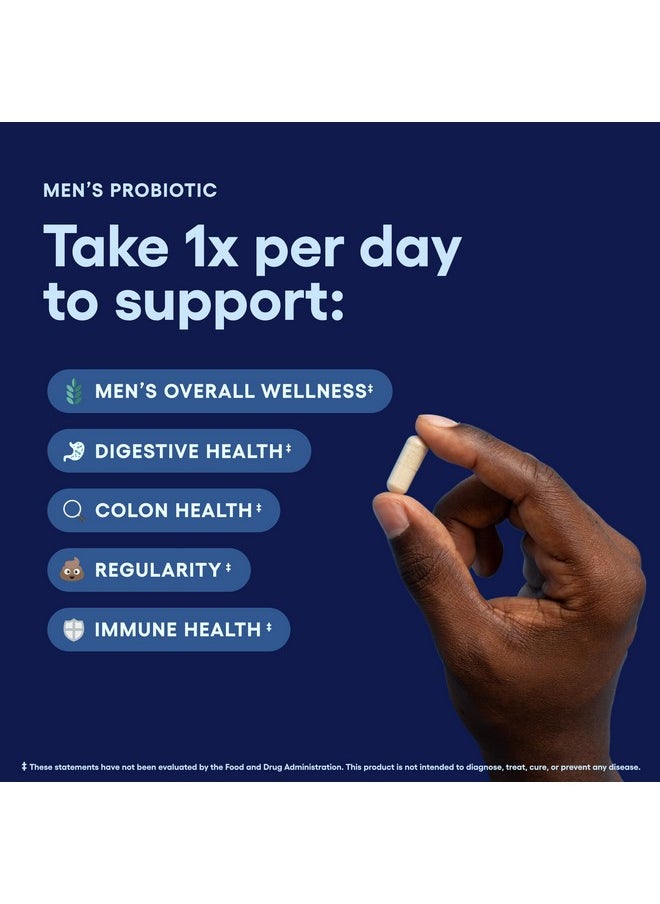 Physician's CHOICE - Physician's CHOICE Probiotics for Men - 70 Billion CFU - 8 Strains - w/Selenium & Organic Prebiotics - Supports Digestive Health, Microbiome, Colon, & Immune Health - Advanced Men's Probiotic - 30ct - Image 1