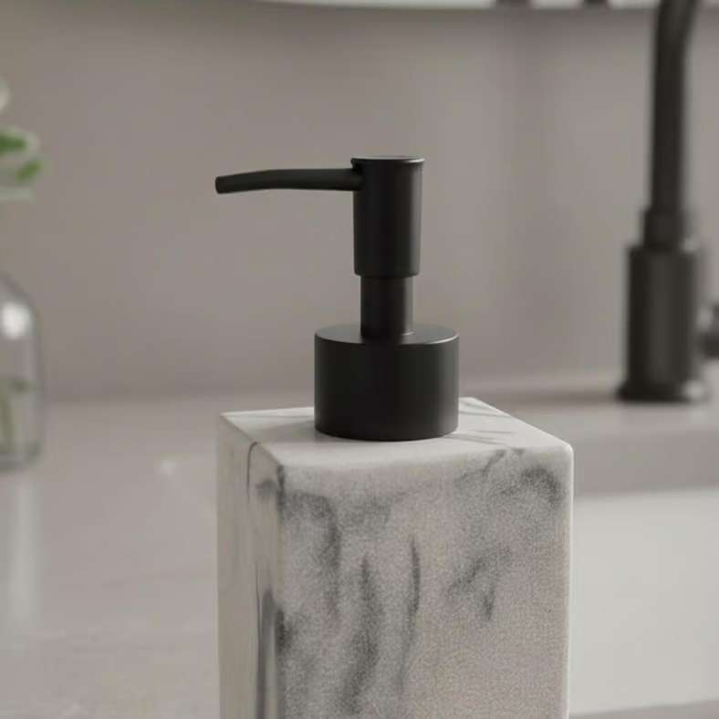 Pan Home Mist Soap Dispenser 7x7x16cm-Beige - 211AIC9903872 - Image 2