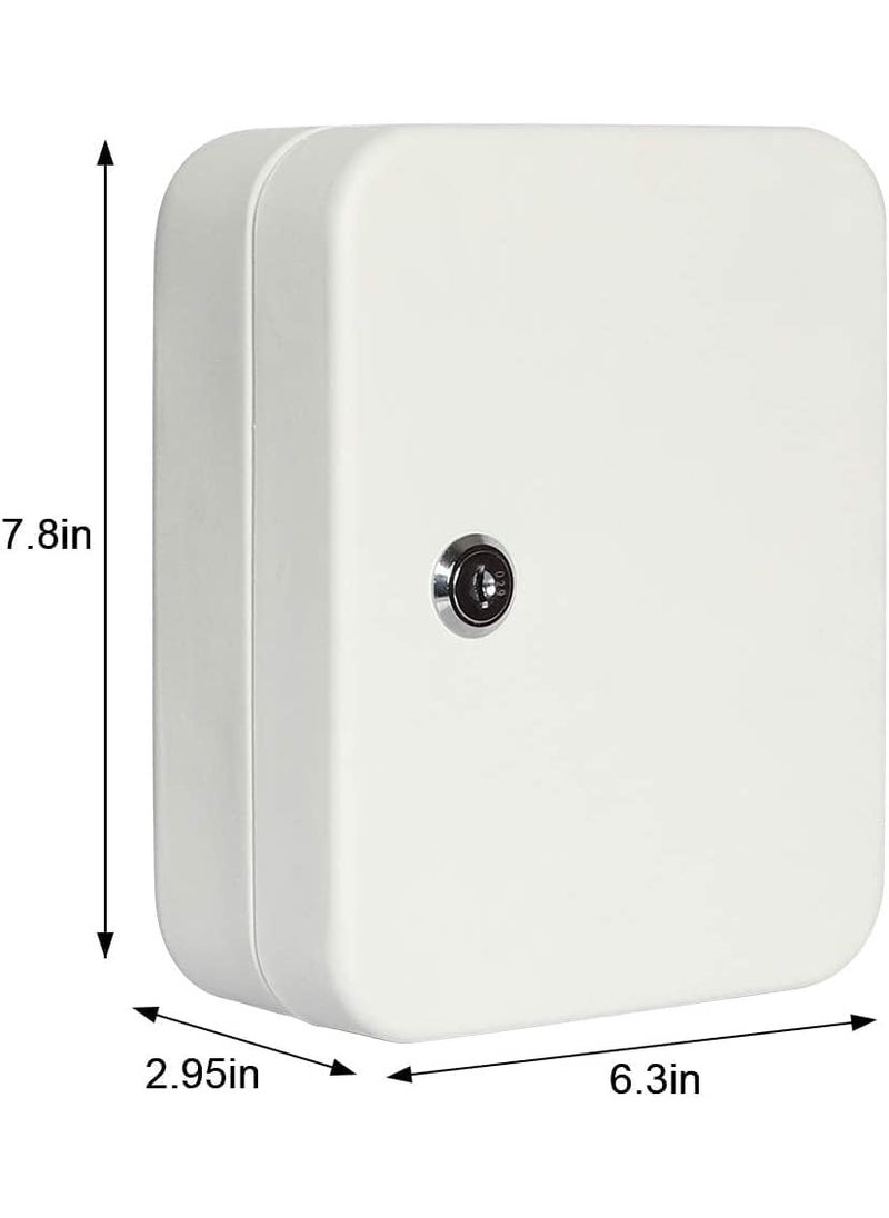 GOPAD GOPAD Key Lock Box with Number Tags Hooks with 20 Keys Capacity for Homes Hotels Business Car Dealerships and Repair Shops Key Management Cabinet 1 PcsMulticolor  - Image 3