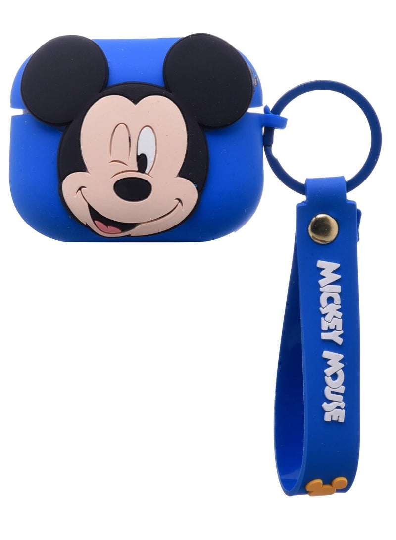 Disney Mickey And Friends Earphone Protective Case Blue - Image 1